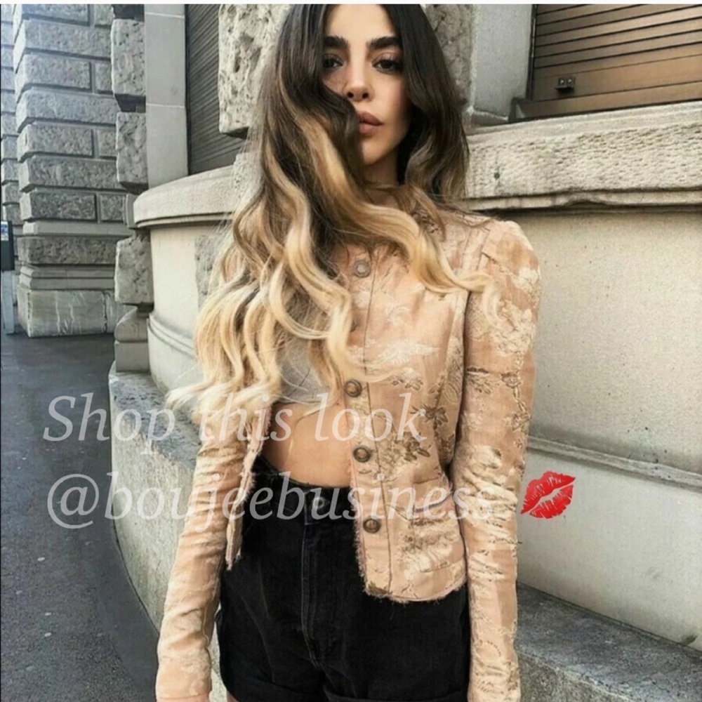 ZARA Limited Edition Jacquard Jacket